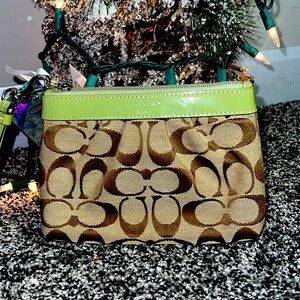 Coach wristlet